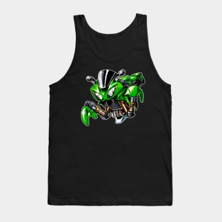 Kawasaki ZX10R Mantide Green Tank Top